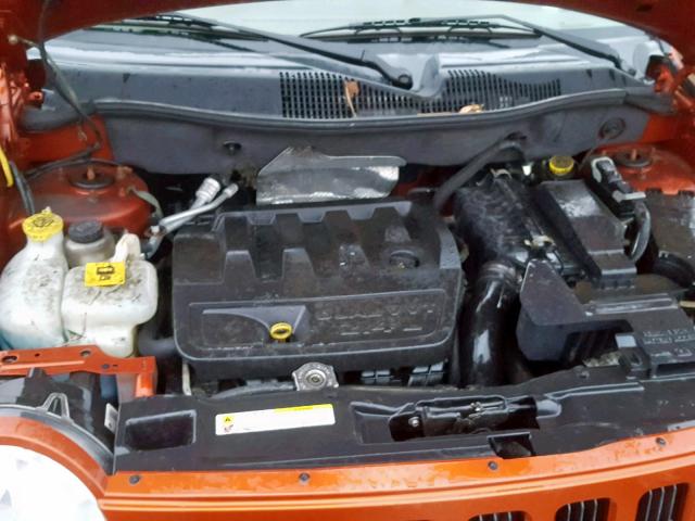 1J8FF47W28D591651 - 2008 JEEP COMPASS SP 橙色 照片 7