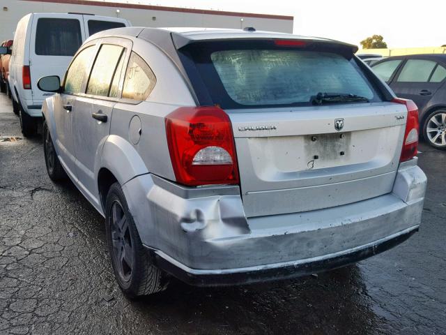 1B3HB48B38D674711 - 2008 DODGE CALIBER SX GRAY photo 3