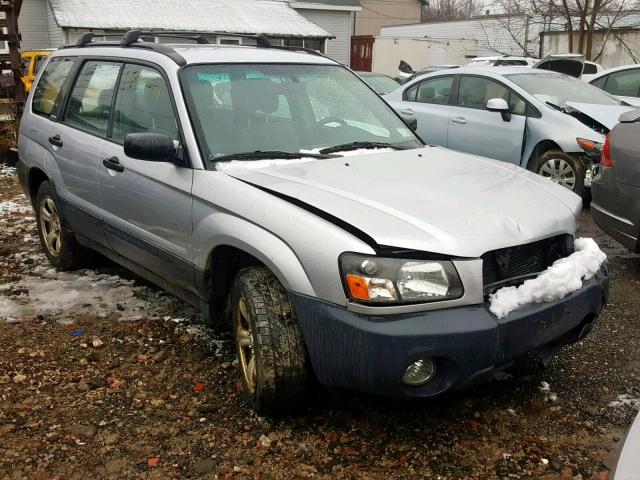 JF1SG63684H737967 - 2004 SUBARU FORESTER 2 GRAY photo 1