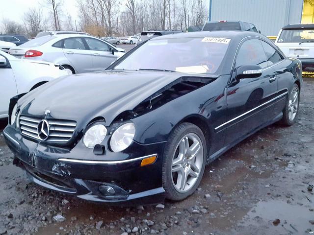 WDBPJ75J36A047739 - 2006 MERCEDES-BENZ CL 500 BLACK photo 2