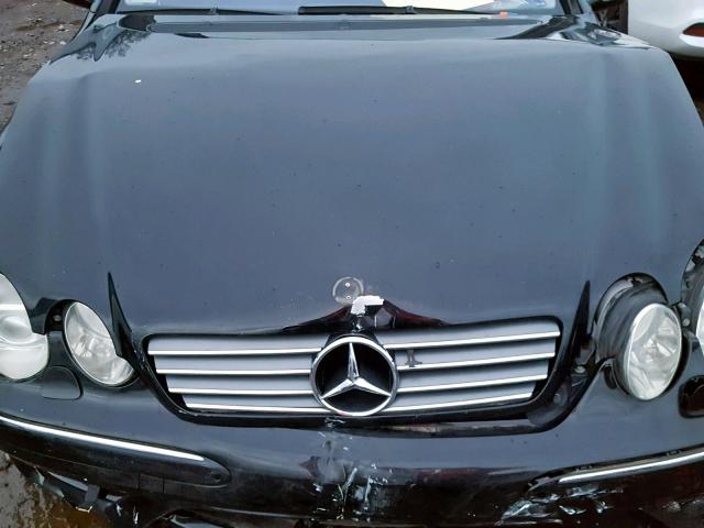 WDBPJ75J36A047739 - 2006 MERCEDES-BENZ CL 500 BLACK photo 7