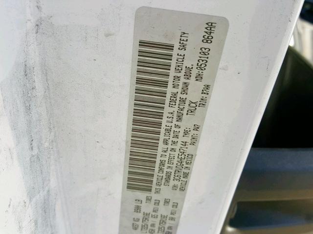 3C6TRVDG4HE547144 - 2017 RAM PROMASTER 白色 照片 10
