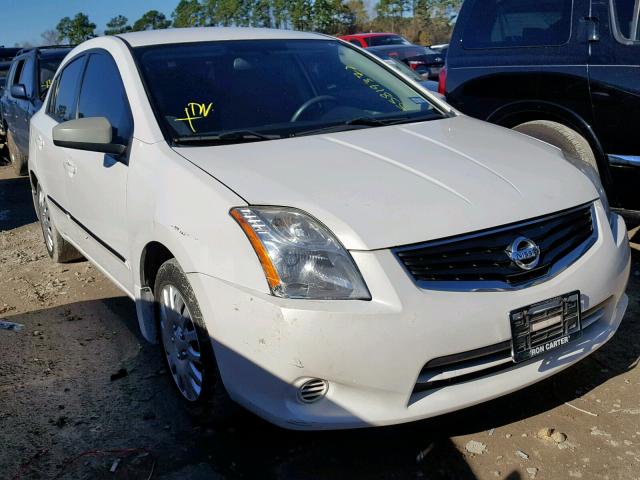 3N1AB6AP9CL754117 - 2012 NISSAN SENTRA 2.0 WHITE photo 1