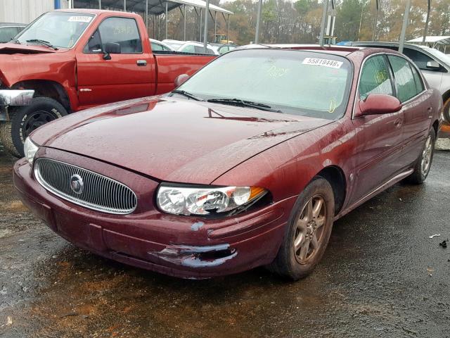 1G4HP54K65U283913 - 2005 BUICK LESABRE CU MAROON photo 2