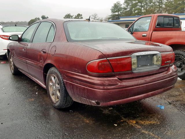 1G4HP54K65U283913 - 2005 BUICK LESABRE CU MAROON photo 3