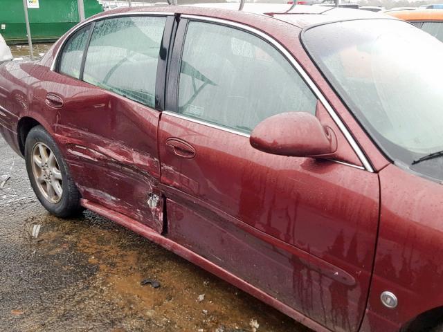 1G4HP54K65U283913 - 2005 BUICK LESABRE CU MAROON photo 9