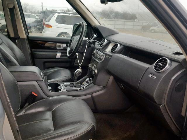 SALAK2D47CA607219 - 2012 LAND ROVER LR4 HSE LU SILVER photo 5