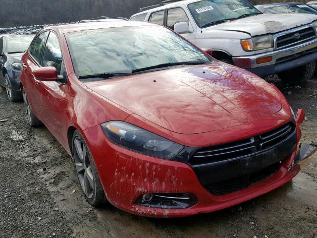 1C3CDFCB5DD329930 - 2013 DODGE DART LIMIT RED photo 1