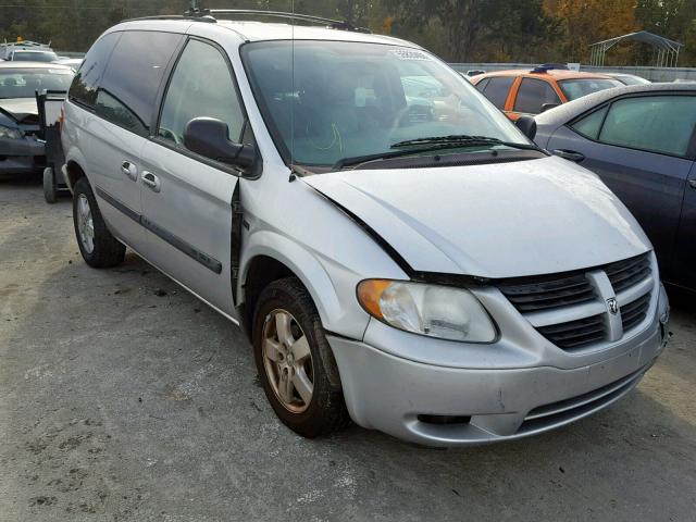 1D4GP45R45B276639 - 2005 DODGE CARAVAN SX SILVER photo 1