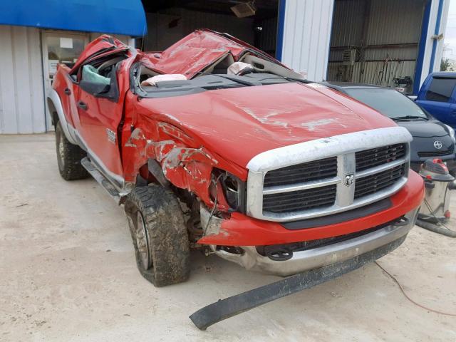 3D7KS28C17G719654 - 2007 DODGE RAM 2500 S Կարմիր լուսանկար 1