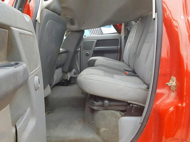 3D7KS28C17G719654 - 2007 DODGE RAM 2500 S Կարմիր լուսանկար 6