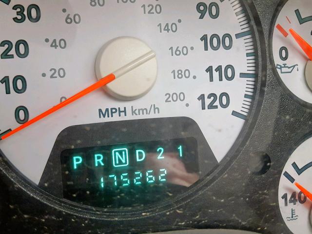 3D7KS28C17G719654 - 2007 DODGE RAM 2500 S Կարմիր լուսանկար 8