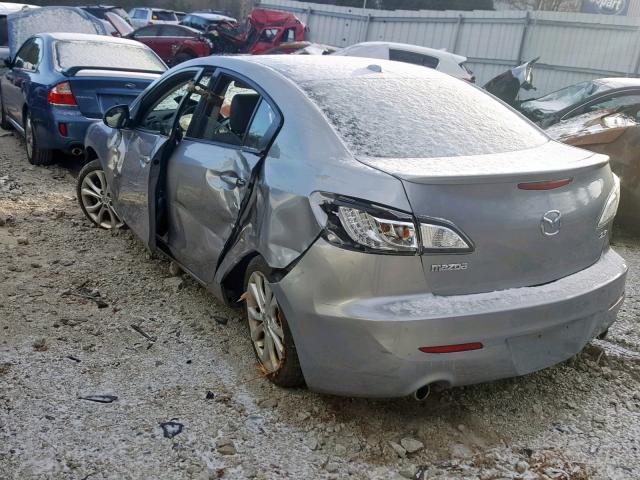 JM1BL1S60A1175528 - 2010 MAZDA 3 S GRAY photo 3