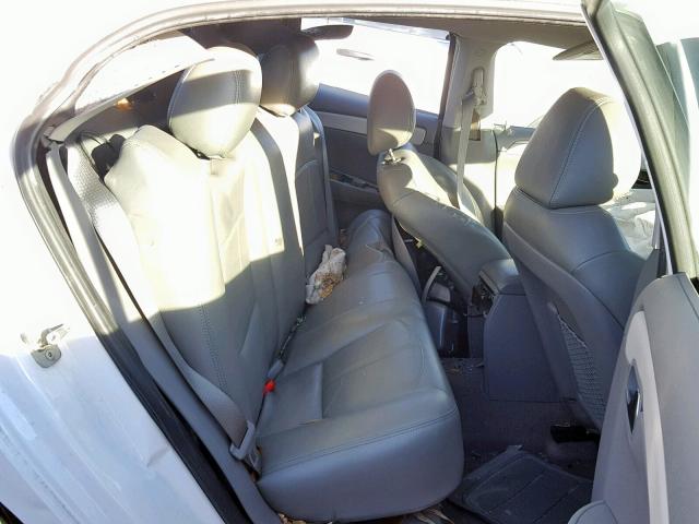 1G1ZC5EB5AF291608 - 2010 CHEVROLET MALIBU 1LT 白色 照片 6