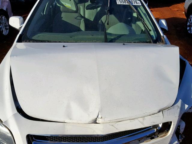 1G1ZC5EB5AF291608 - 2010 CHEVROLET MALIBU 1LT 白色 照片 7