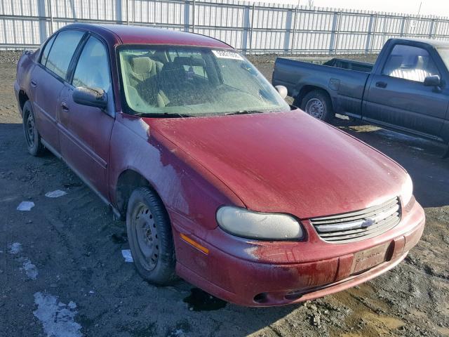 1G1ND52F54M637577 - 2004 CHEVROLET CLASSIC RED photo 1