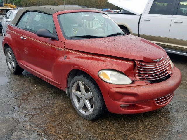 3C3AY75S55T604660 - 2005 CHRYSLER PT CRUISER RED photo 1