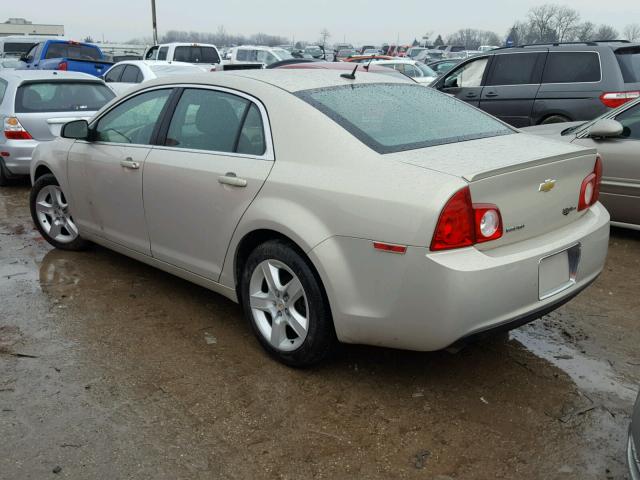 1G1ZB5EB2AF156458 - 2010 CHEVROLET MALIBU LS Beige Foto 3