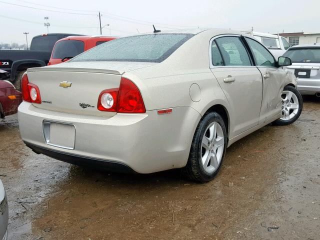 1G1ZB5EB2AF156458 - 2010 CHEVROLET MALIBU LS Beige Foto 4
