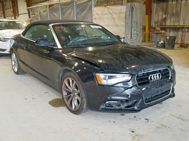 WAUAFAFH6DN008163 - 2013 AUDI A5 PREMIUM BLACK photo 1