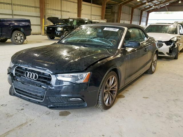 WAUAFAFH6DN008163 - 2013 AUDI A5 PREMIUM BLACK photo 2