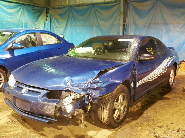 2G1WW12E259131153 - 2005 CHEVROLET MONTE CARL 蓝色 照片 2