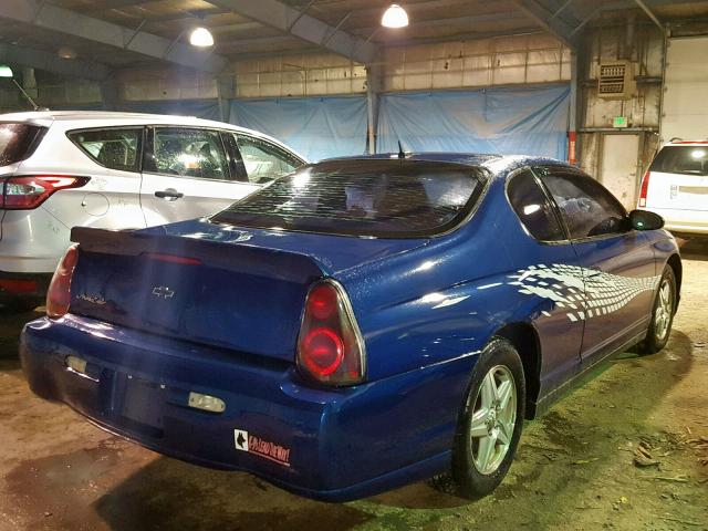 2G1WW12E259131153 - 2005 CHEVROLET MONTE CARL 蓝色 照片 4