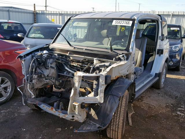 5J6YH28756L000067 - 2006 HONDA ELEMENT EX SILVER photo 2