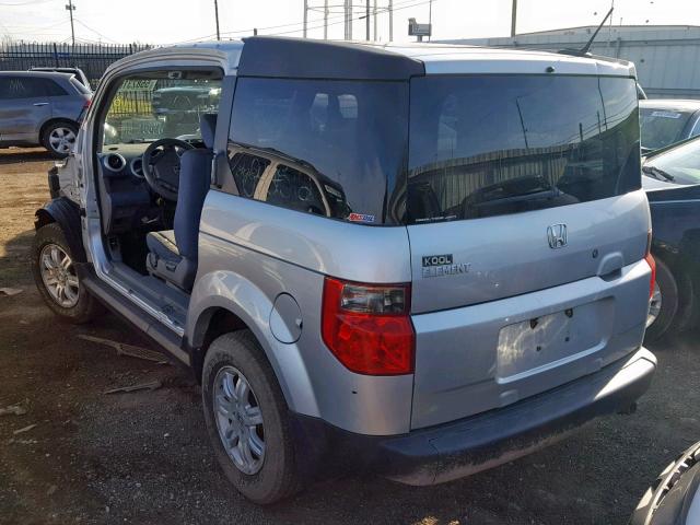 5J6YH28756L000067 - 2006 HONDA ELEMENT EX SILVER photo 3