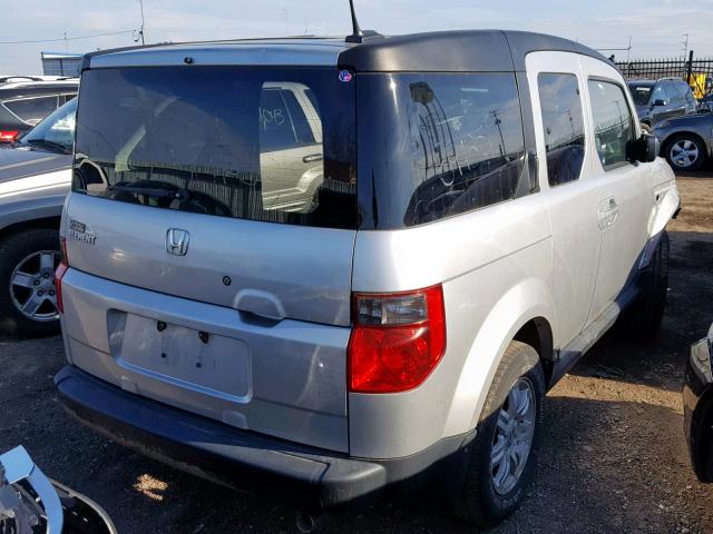 5J6YH28756L000067 - 2006 HONDA ELEMENT EX SILVER photo 4