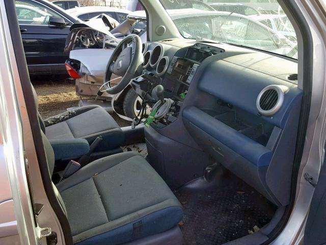 5J6YH28756L000067 - 2006 HONDA ELEMENT EX SILVER photo 5