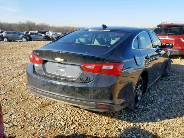 1G1ZB5ST6HF242685 - 2017 CHEVROLET MALIBU LS BLACK photo 4