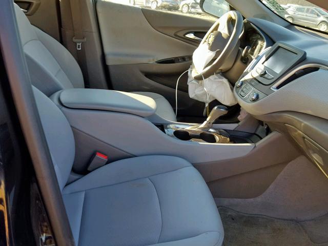 1G1ZB5ST6HF242685 - 2017 CHEVROLET MALIBU LS BLACK photo 5