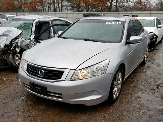 1HGCP26818A070857 - 2008 HONDA ACCORD EXL GRAY photo 2