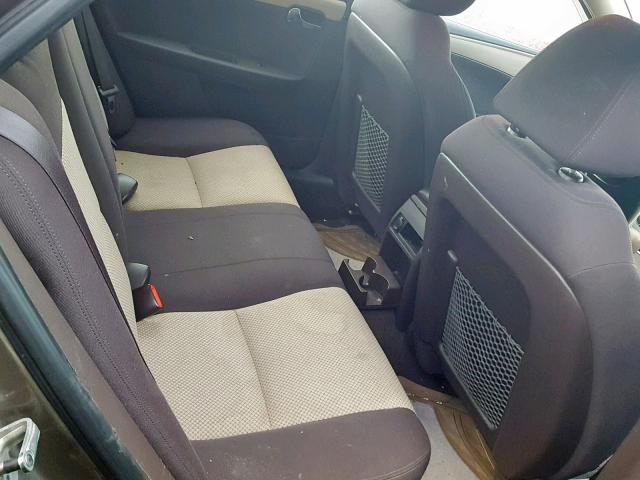 1G1ZB5EB8AF316486 - 2010 CHEVROLET MALIBU LS Қоңыр фото 6