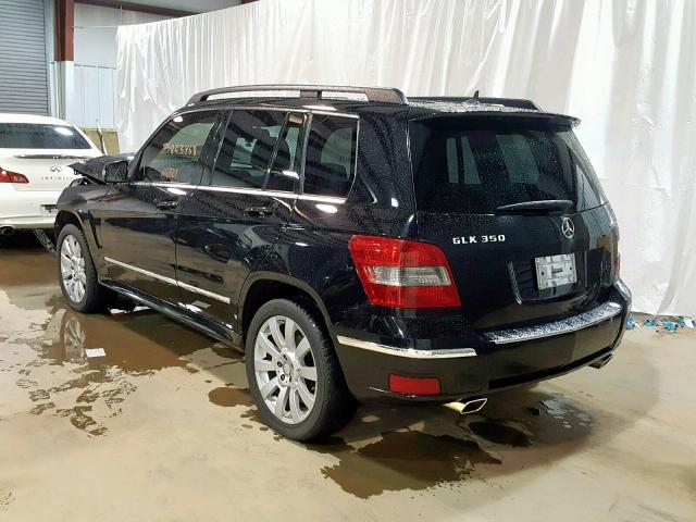 WDCGG8HB7CF761487 - 2012 MERCEDES-BENZ GLK 350 4M BLACK photo 3