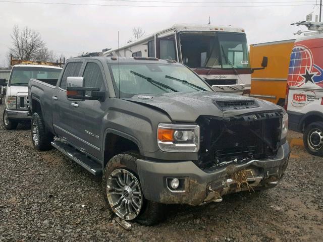 1GT42YEY7JF197658 - 2018 GMC SIERRA K35 SILVER photo 1