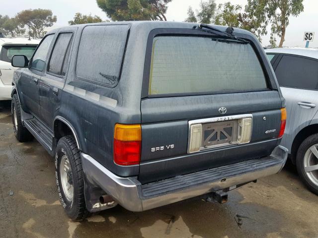 JT3VN39W3N8042207 - 1992 TOYOTA 4RUNNER VN GREEN photo 3