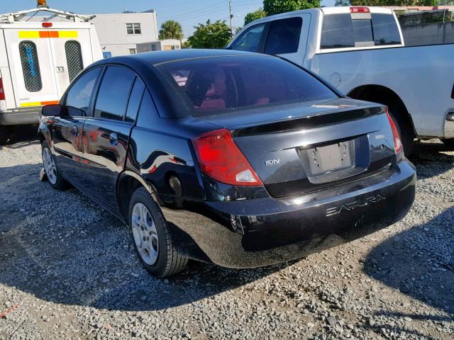 1G8AJ52F75Z101811 - 2005 SATURN ION LEVEL BLACK photo 3