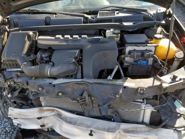 1G8AJ52F75Z101811 - 2005 SATURN ION LEVEL BLACK photo 7