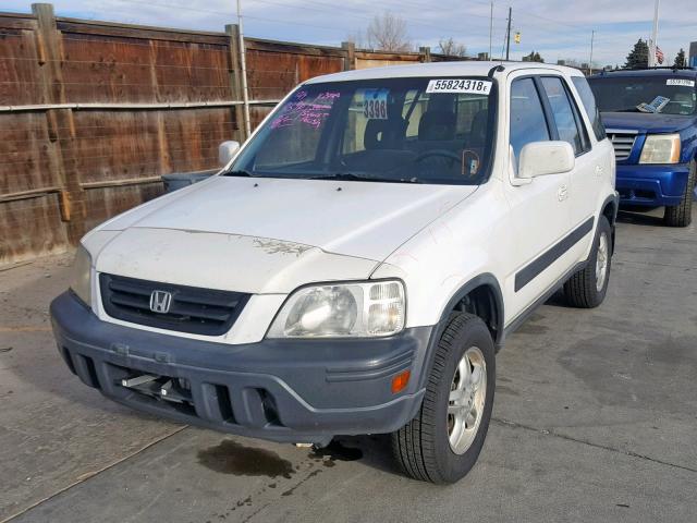 JHLRD18641C011547 - 2001 HONDA CR-V EX WHITE photo 2