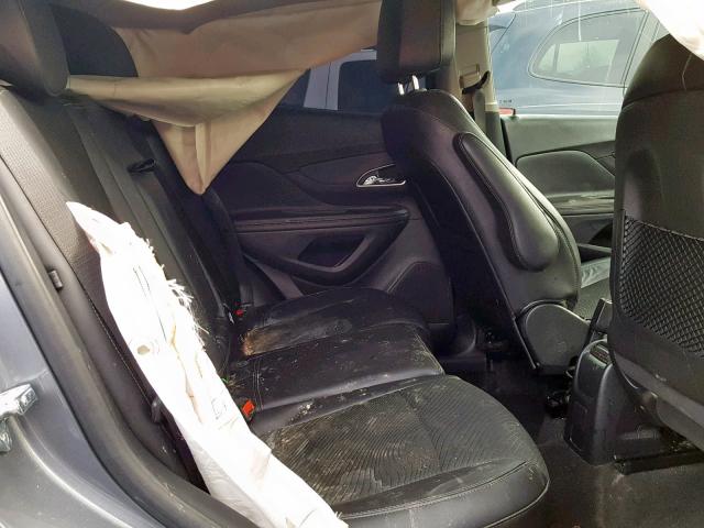 KL4CJASB7EB747535 - 2014 BUICK ENCORE GRAY photo 6