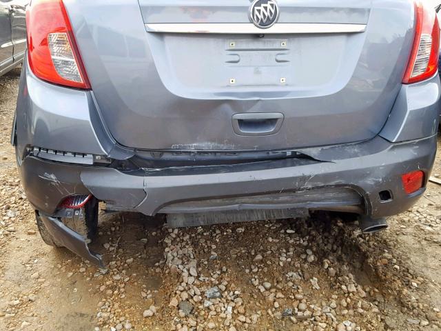 KL4CJASB7EB747535 - 2014 BUICK ENCORE GRAY photo 9