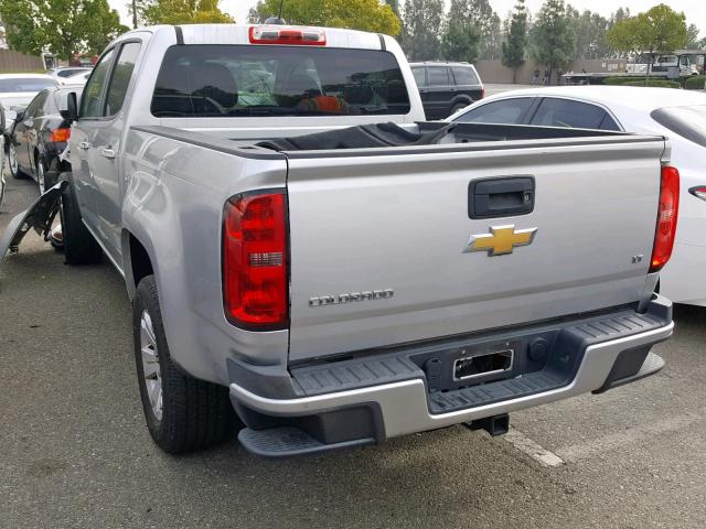 1GCGSBE39F1136525 - 2015 CHEVROLET COLORADO L SILVER photo 3