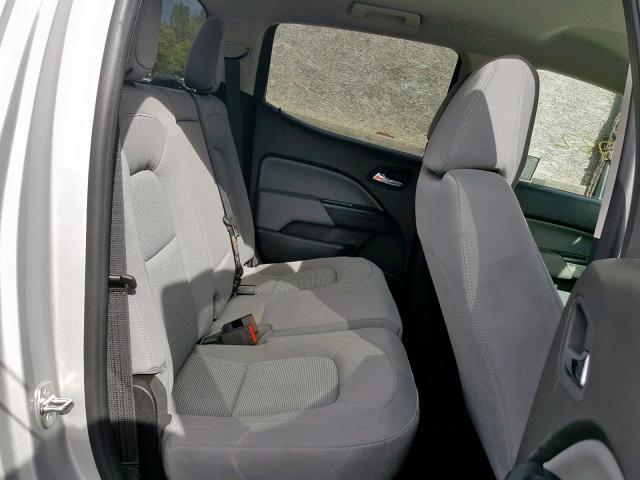 1GCGSBE39F1136525 - 2015 CHEVROLET COLORADO L SILVER photo 6