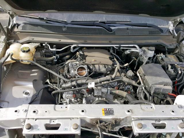 1GCGSBE39F1136525 - 2015 CHEVROLET COLORADO L SILVER photo 7