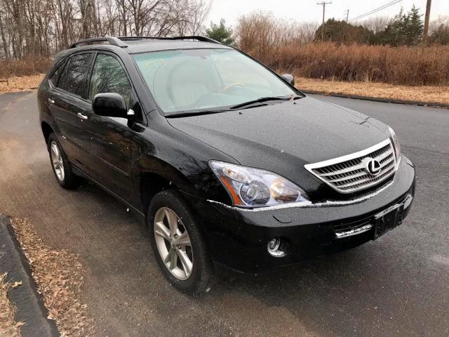 JTJHW31U482071199 - 2008 LEXUS RX 400H BLACK photo 1