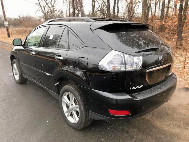 JTJHW31U482071199 - 2008 LEXUS RX 400H BLACK photo 3