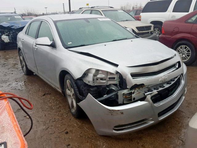 1G1ZC5EU1BF180203 - 2011 CHEVROLET MALIBU 1LT SILVER photo 1