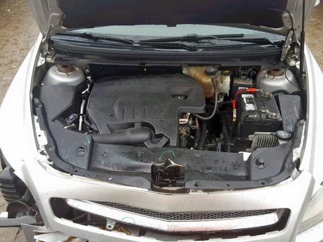 1G1ZC5EU1BF180203 - 2011 CHEVROLET MALIBU 1LT SILVER photo 7